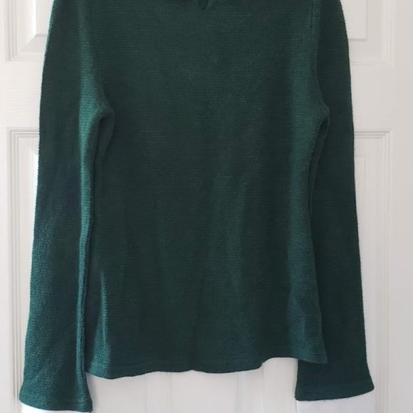 ModCloth Wine Appreciation Sweater in Pine - Picture 3 of 6